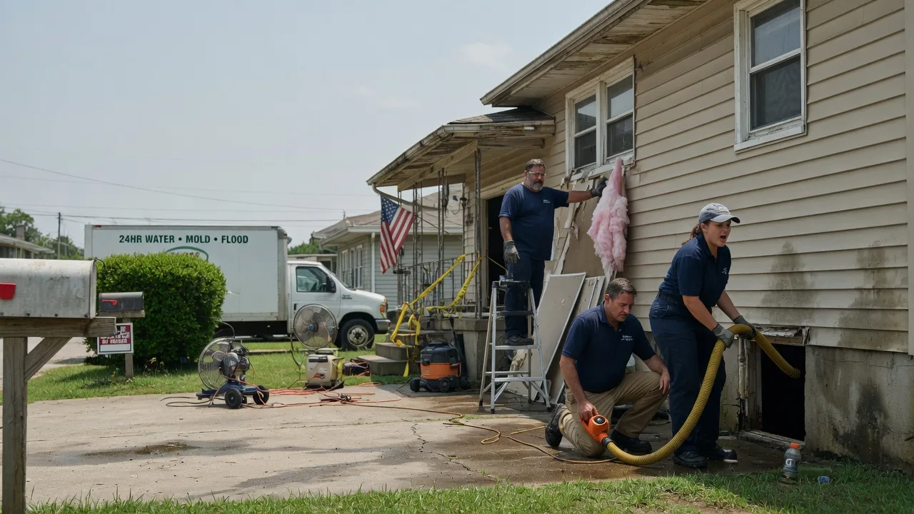 Water Damage Repair in La Follette, TN near me